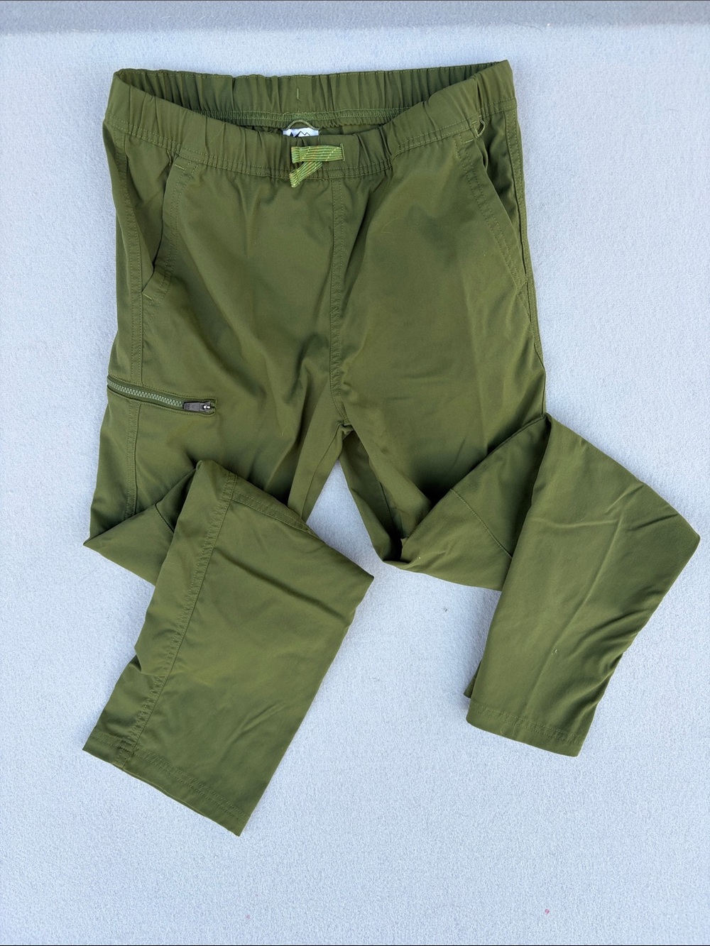 REI Olive Green Cargo Jogger Pants